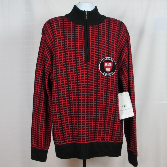 Stall & Dean Harvard Crimson Sweater - Picture 1 of 3